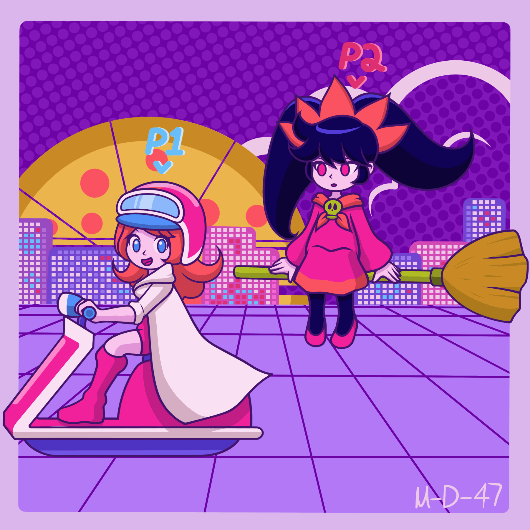 warioware ashley (warioware) mona (warioware) | #853240 | yande.re